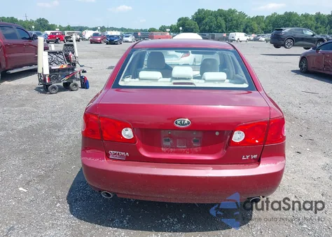 2008 Kia Optima Lx V6 из США, поврежденный, VIN KNAGE124485222316